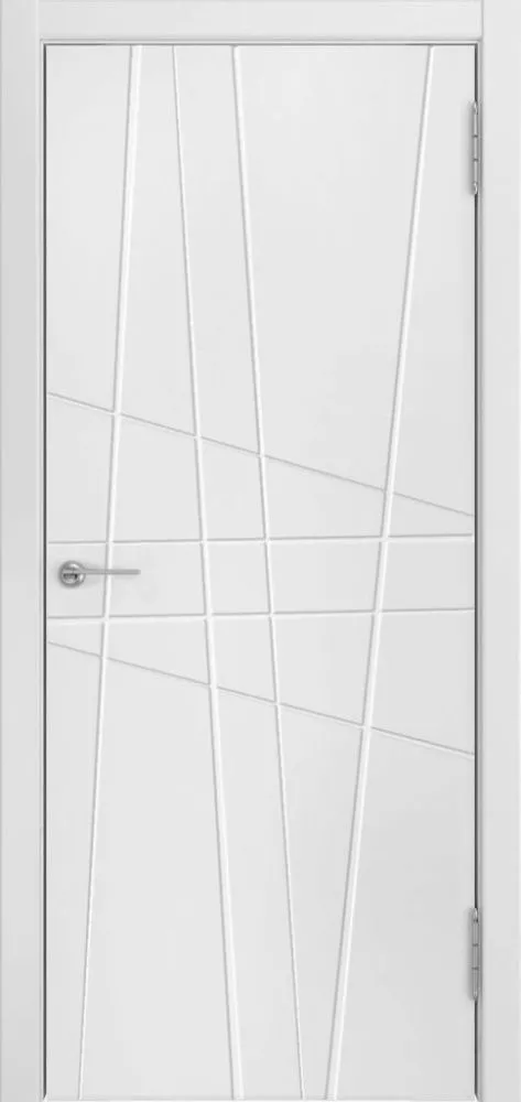Межкомнатная дверь Line-2 белая эмаль