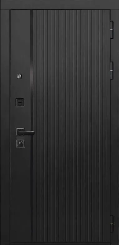 Дверь ДвериПРО L-45 ФЛ-256 (10мм, бетон пепельный) DPRO195377